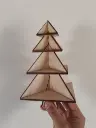 Modular Pyramid Tree - Wood